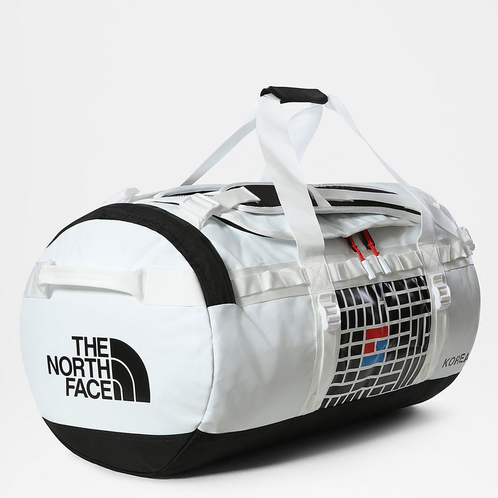 The North Face Duffel Bag Mens Australia - The North Face International Collection Base Camp White /